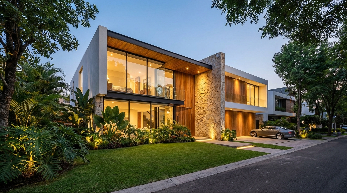 Residencia contemporánea en Providencia