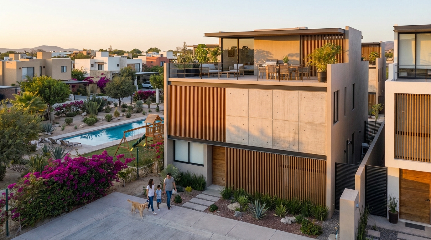 Townhouse en condominio Palomar